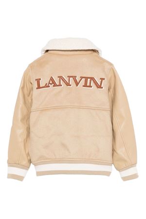 beige polyester jacket LANVIN KIDS | N30307276